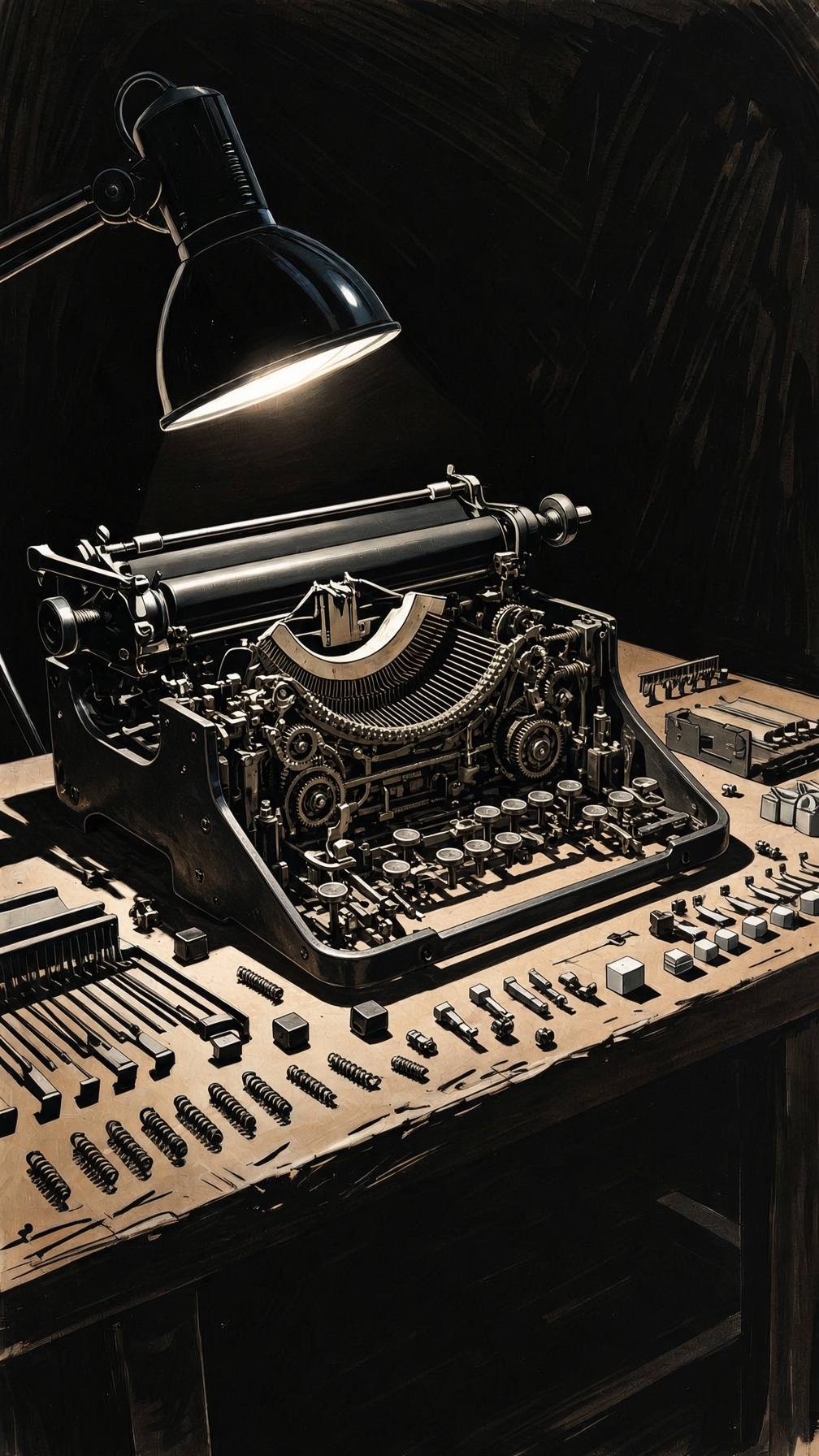 Tools and parts laid out for taking a recurring piece of work apart so you can rebuild it